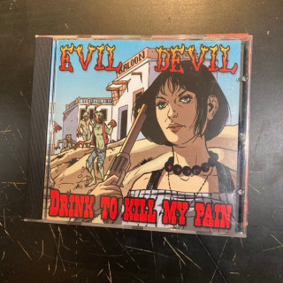 Evil Devil - Drink To Kill My Pain CD (VG+/M-) -psychobilly-